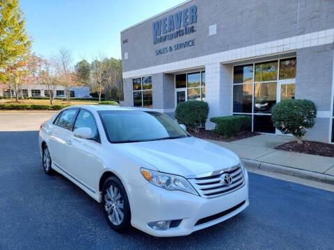 2011 Toyota Avalon for sale at Weaver Motorsports Inc in Cary NC