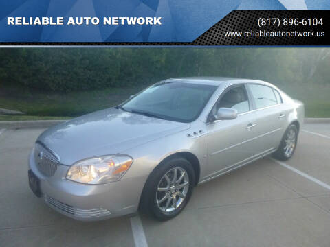 2007 Buick Lucerne for sale at RELIABLE AUTO NETWORK in Arlington TX