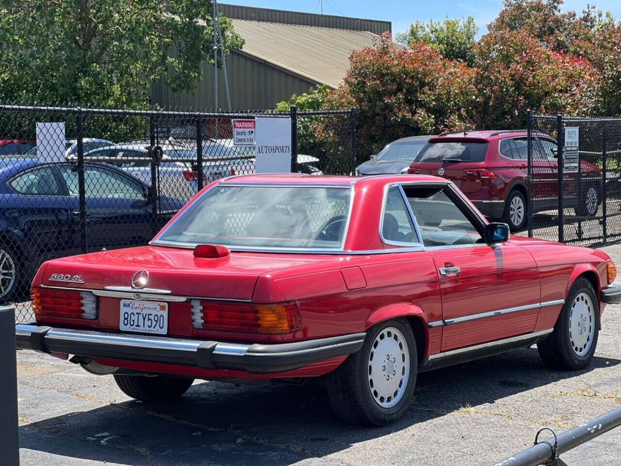 1987 Mercedes-Benz 560-Class for sale at Autosports in Santa Rosa, CA