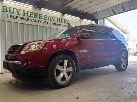 2012 GMC Acadia for sale at Patrick Auto Group in Knox IN