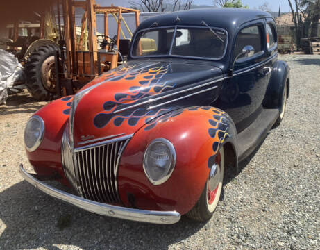 1939 Ford 2 Door Sedan for sale at HIGH-LINE MOTOR SPORTS in Brea CA