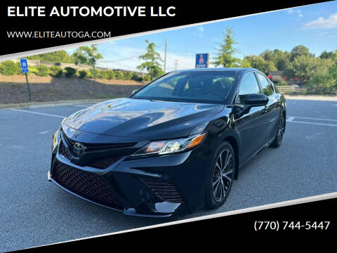 2018 Toyota Camry for sale at ELITE AUTOMOTIVE LLC in Alpharetta GA