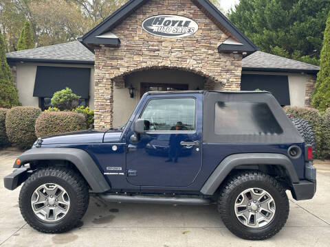 2013 Jeep Wrangler for sale at Hoyle Auto Sales in Taylorsville NC