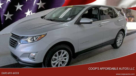 2019 Chevrolet Equinox for sale at COOP'S AFFORDABLE AUTOS LLC in Otsego MI