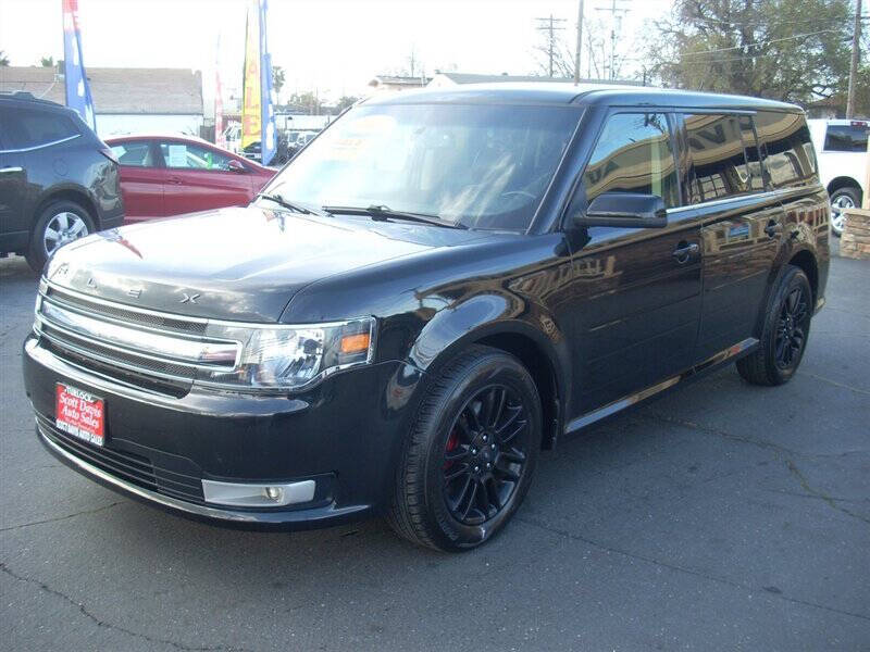 Black 2013 Ford Flex SEL AWD SEL 4dr Crossover 2