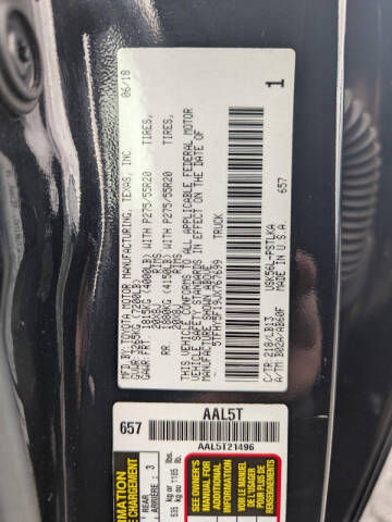 2018 Toyota Tundra Limited