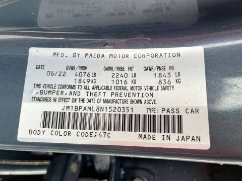 2022 Mazda Mazda3 Hatchback Premium