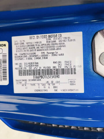 2020 Ford Mustang GT Premium