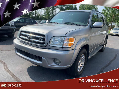 2004 Toyota Sequoia for sale at Driving Xcellence in Jeffersonville IN