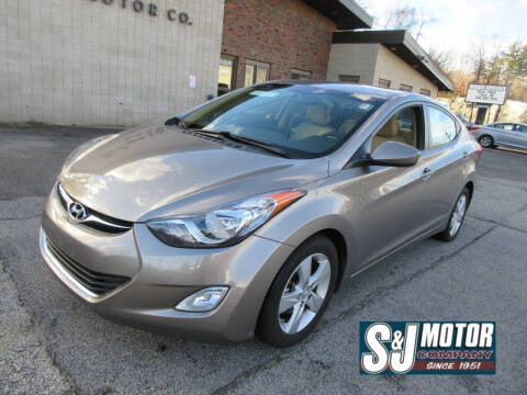 2013 Hyundai Elantra for sale at S & J Motor Co Inc. in Merrimack NH