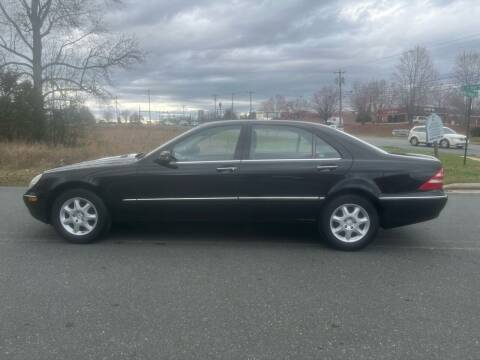 2002 Mercedes-Benz S-Class for sale at G&B Motors in Locust NC