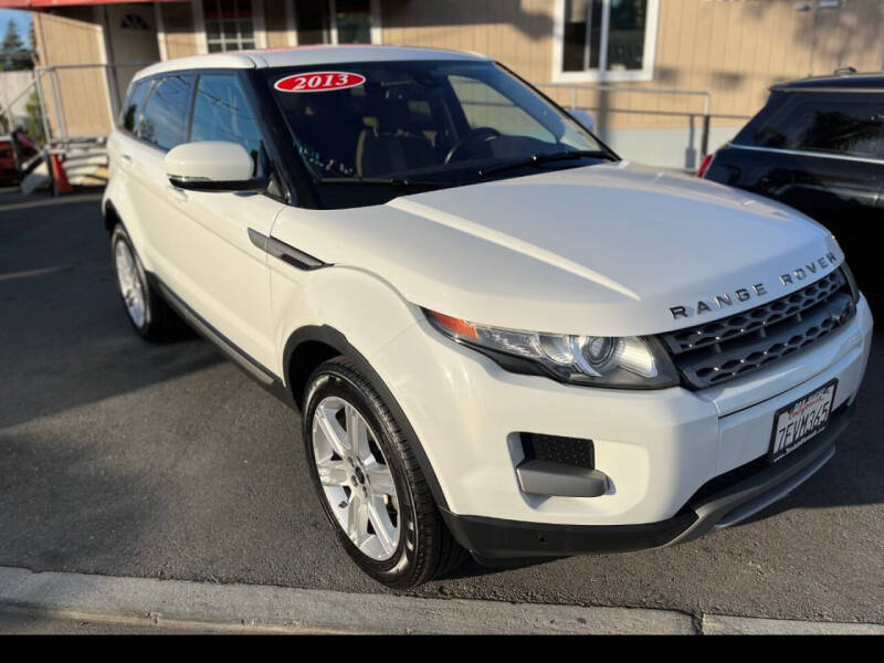 2013 Land Rover Range Rover Evoque for sale at TRAX AUTO WHOLESALE in San Mateo CA