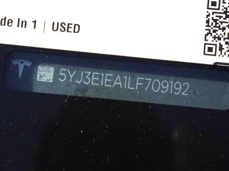 2020 Tesla Model 3 Standard Range Plus