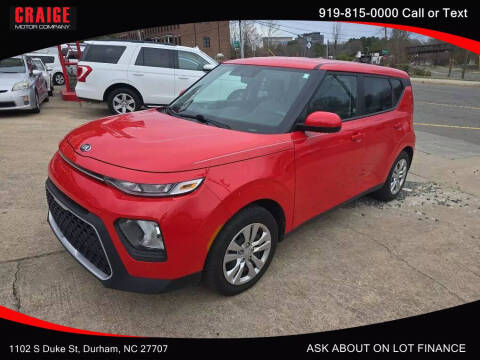 2021 Kia Soul for sale at CRAIGE MOTOR CO in Durham NC