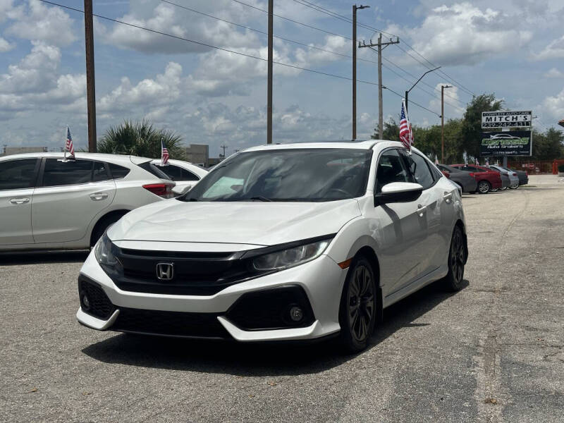 Used 2018 Honda Civic Hatchback EX with VIN SHHFK7H56JU206714 for sale in North Fort Myers, FL