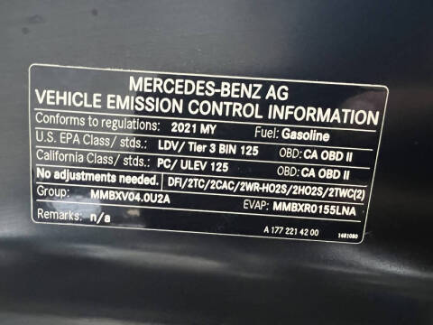 2021 Mercedes-Benz C-Class AMG C 63