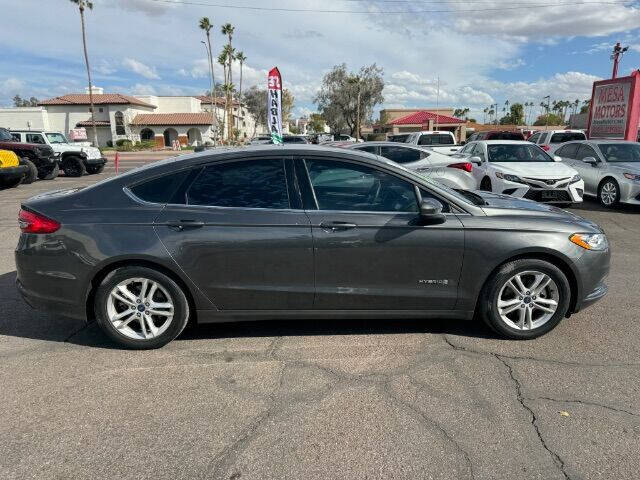 Used 2018 Ford Fusion Hybrid SE with VIN 3FA6P0LU7JR204841 for sale in Mesa, AZ