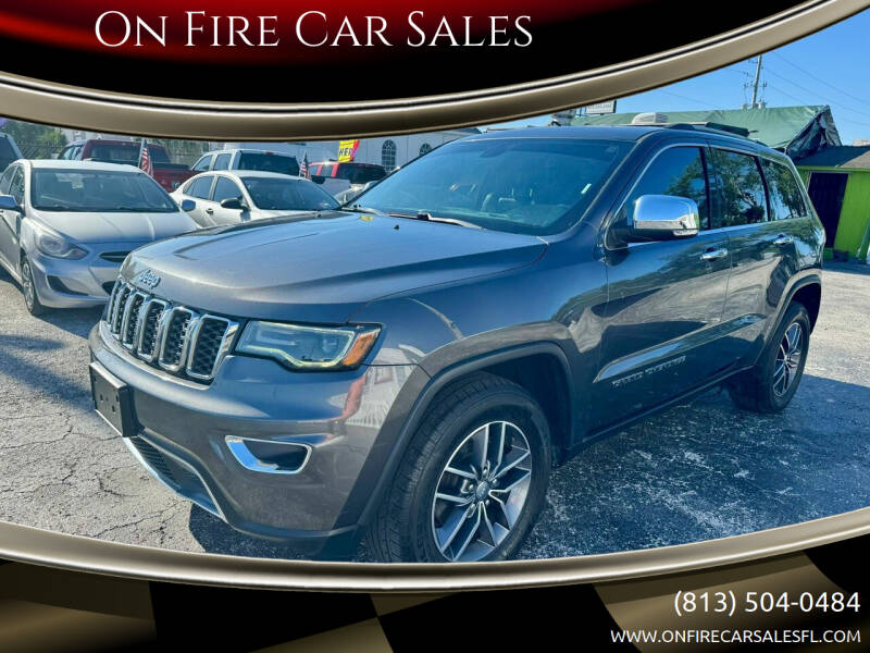 2017 Jeep Grand Cherokee for sale at On Fire Car Sales in Tampa FL