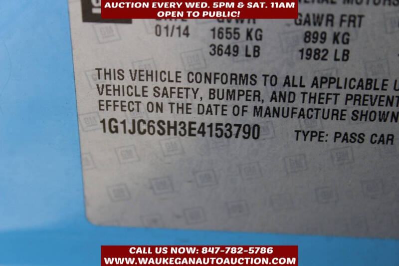 2014 Chevrolet Sonic LT Auto