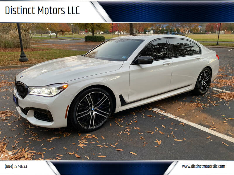 2019 BMW 7 Series for sale at Distinct Motors LLC in Mechanicsville VA