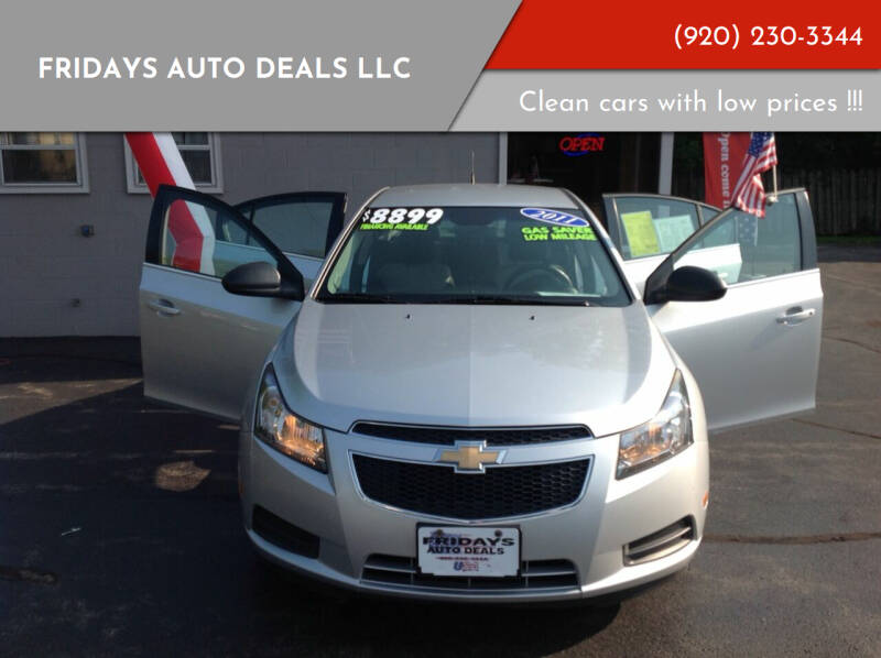 2011 Chevrolet Cruze for sale at Fridays Auto Deals LLC in Oshkosh WI