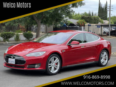 2015 Tesla Model S for sale at Welco Motors in Rancho Cordova CA
