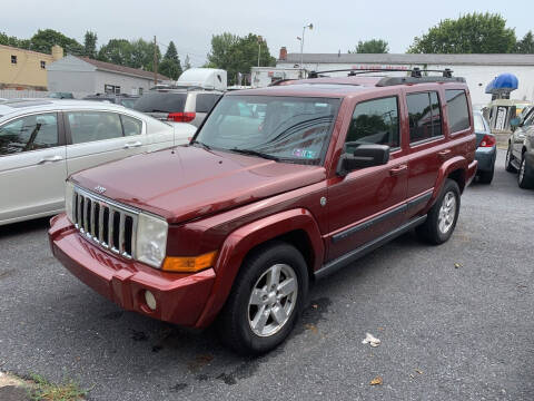 2007 Jeep Commander for sale at Harrisburg Auto Center Inc. in Harrisburg PA