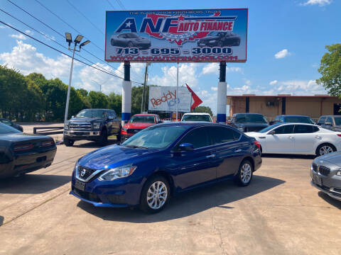2019 Nissan Sentra for sale at ANF AUTO FINANCE in Houston TX
