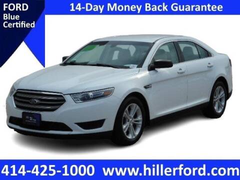 2018 Ford Taurus for sale at HILLER FORD INC in Franklin WI