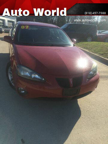 2007 Pontiac Grand Prix for sale at Auto World in Carbondale IL