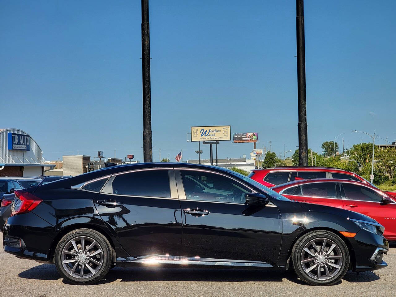 2021 Honda Civic for sale at Optimus Auto in Omaha, NE