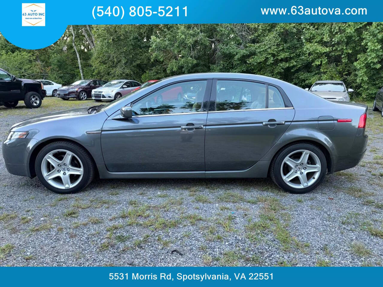 2005 Acura TL for sale at 63 Auto Inc in Spotsylvania, VA