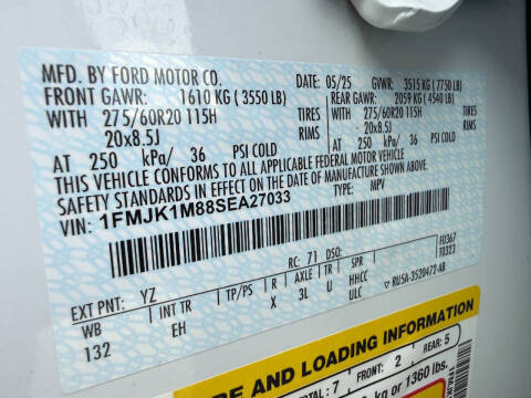 2025 Ford Expedition MAX Platinum
