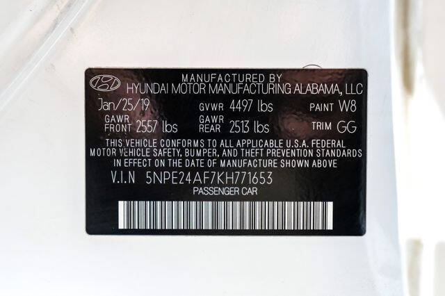 2019 Hyundai Sonata SE