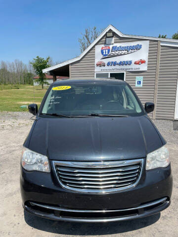 2014 Chrysler Town and Country for sale at ROUTE 11 MOTOR SPORTS in Central Square NY