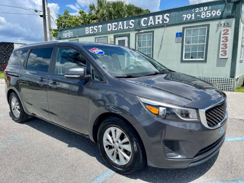 2016 Kia Sedona for sale at Best Deals Cars Inc in Fort Myers FL