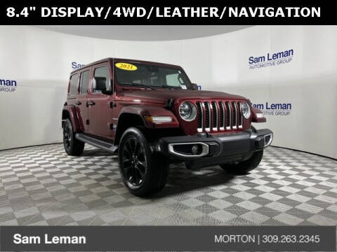 2021 Jeep Wrangler Unlimited for sale at Sam Leman CDJRF Morton in Morton IL