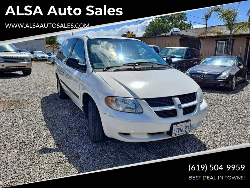 2003 Dodge Grand Caravan for sale at ALSA Auto Sales in El Cajon CA