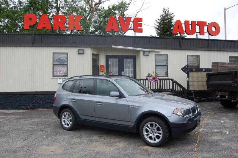2004 BMW X3 for sale at Park Ave Auto Inc. in Worcester MA