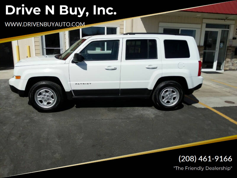 2017 Jeep Patriot for sale at Drive N Buy, Inc. in Nampa ID