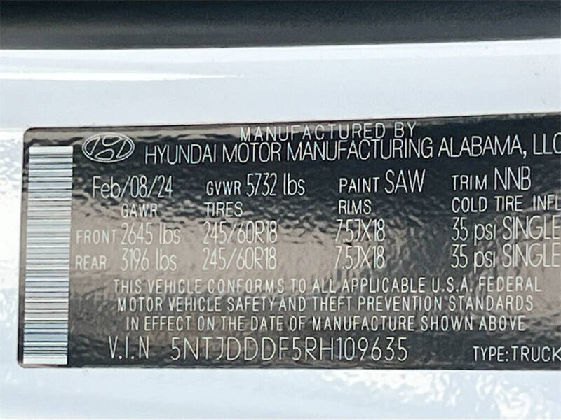 2024 Hyundai Santa Cruz XRT