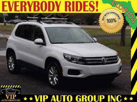 2017 Volkswagen Tiguan for sale at VIP Auto Group in Clearwater FL