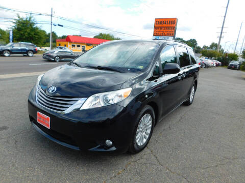 2017 Toyota Sienna for sale at Cars 4 Less in Manassas VA