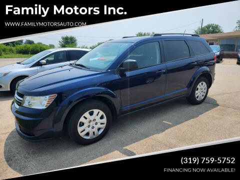 2017 Dodge Journey for sale at Family Motors Inc. in Burlington IA