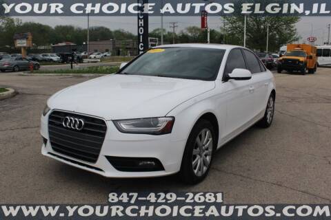 2013 Audi A4 for sale at Your Choice Autos - Elgin in Elgin IL