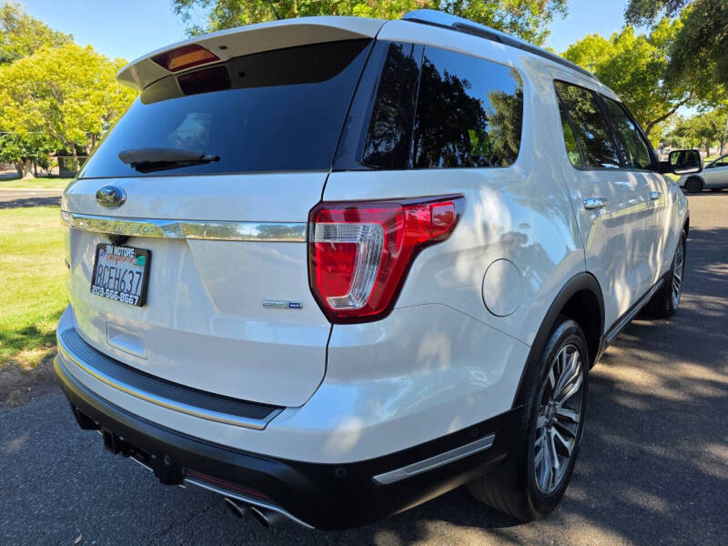 2018 Ford Explorer Platinum