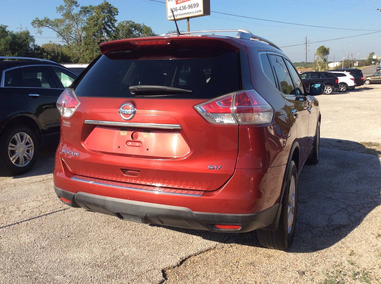 2016 Nissan Rogue for sale at SPRINGTIME MOTORS in Huntsville, TX