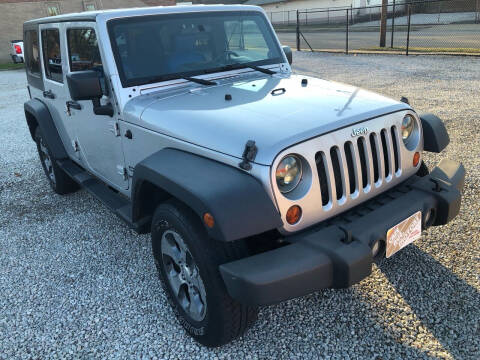 2010 Jeep Wrangler Unlimited for sale at CASE AVE MOTORS INC in Akron OH