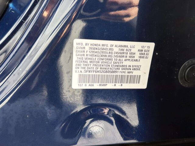 2016 Honda Pilot EX-L