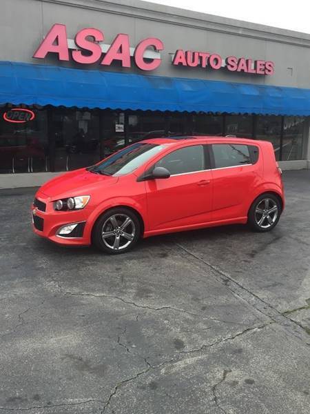 2015 Chevrolet Sonic for sale at ASAC Auto Sales in Clarksville TN
